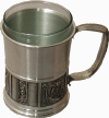 Viking Beer Mug - Konge Tinn Pewter